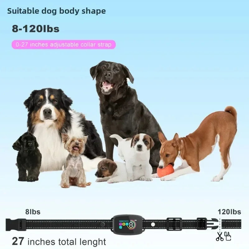 Dog Bark Collar: Rechargeable, Adjustable Sensitivity